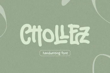 Chollez - Stylish Handwriting Font