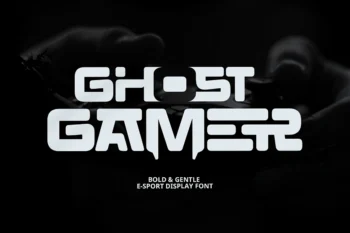 Ghost Gamer - Gentle Display Font