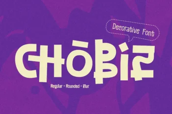 Chobiz Font