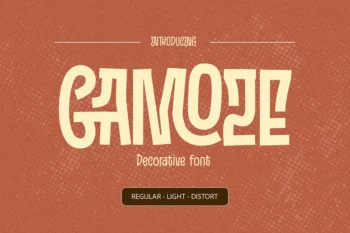 Gamoze - Stylish Decorative Font