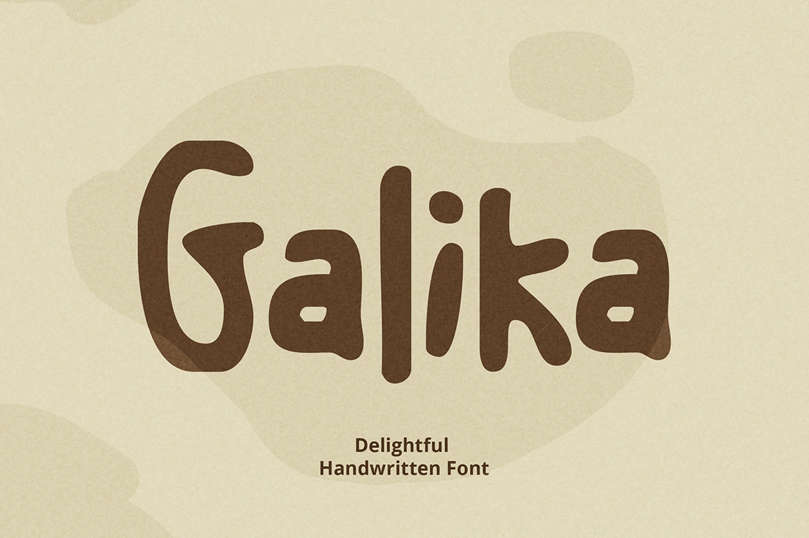 Galika - Delightful Handwriting Font