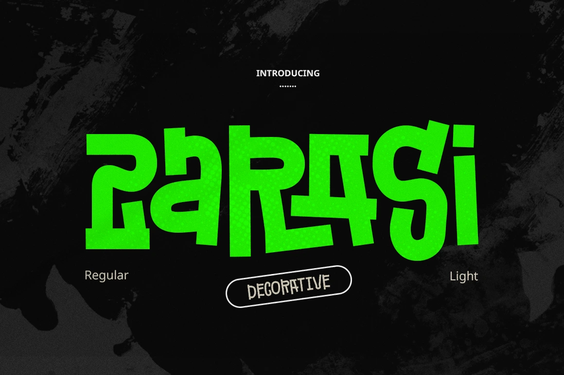 Zarasi Typeface
