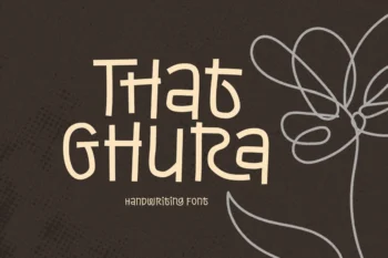 That Ghura Font
